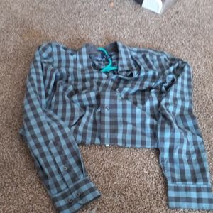 Long sleeve mens button down size medium